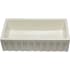 ALFI brand 36" Farmhouse Single Basin Fireclay Kitchen Sink Biscuit