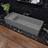 ALFI brand 39-3/8" Farmhouse Single Basin Fireclay Kitchen Sink Grey Matte