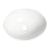 ALFI brand 15-3/8" Oval Vitreous China Vessel Bathroom Sink White