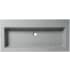 ALFI brand 39-1/4" Rectangular Concrete Semi-Recessed Bathroom Sink Concrete
