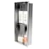 ALFI brand 12" x 24" Stainless Steel Recessed Shower Niche with Vertical Double Shelf Polished Stainless Steel