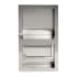 ALFI brand Recessed Euro Toilet Paper Holder with Shelf Brushed Stainless Steel
