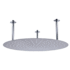 ALFI brand 24" Round Solid Stainless Steel Ultra Thin Rain Shower Head Brushed Stainless Steel