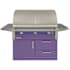 Alfresco AIPG 89,200 BTU 42 Inch Wide Liquid Propane Free Standing Grill Blue Lilac