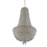 Allegri Cielo 31" Wide Empire Chandelier with Firenze Crystal Chrome