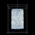 Allegri Joni 23" Wide Pendant with Firenze Crystal Matte Black