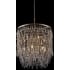 Allegri Frangia 12 Light 29" Wide Crystal Pendant Brushed Champagne Gold