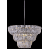 Allegri Fontana 15 Light 30" Wide Crystal Pendant Chrome