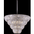 Allegri Fontana 30 Light 38" Wide Crystal Pendant Chrome