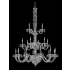 Allegri Shorecrest 21 Light 52" Wide Crystal Chandelier Chrome / Clear Swarovski Elements