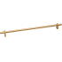 Alno Vita Bella 24" Center to Center Euro Modern Smooth Bar Appliance Handle / Appliance Pull - Made in Italy Champagne
