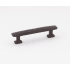 Alno Cloud 3-1/2" Center to Center Modern Convex Solid Brass Cabinet Bar Handle / Drawer Bar Pull Bronze