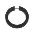 Alno Convertibles 3.5" Flat Round Solid Brass Cabinet Ring Pull - RING ONLY - No Mount Bronze