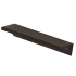 Alno Tab 4" Center to Center Solid Brass Surface Mount Linear Cabinet Handle / Drawer Pull Bronze