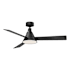 Alora Lighting Archer 54" 3 Blade Indoor Ceiling Fan Matte Black