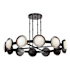 Alora Lighting Alonso 51" Wide LED Ring Chandelier Urban Bronze