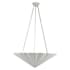 Alora Lighting Martine 4 Light 30" Wide Chandelier Antique White