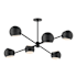 Alora Lighting Willow 6 Light 37" Wide Chandelier Matte Black