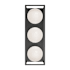 Alora Lighting Amelia 3 Light 10" Tall Wall Sconce Black