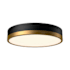 Alora Lighting Adelaide 11" Wide LED Flush Mount Drum Ceiling Fixture Aged Gold / Matte Black