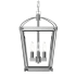 Alora Lighting Manor 4 Light 12" Wide Taper Candle Multi Light Pendant Polished Chrome