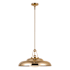 Alora Lighting Palmetto 20" Wide Pendant Polished Brass / Glossy Opal Glass