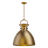 Alora Lighting Waldo 18" Wide Pendant Aged Gold
