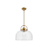 Alora Lighting Lancaster 15" Wide Pendant Aged Gold