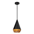Alora Lighting Daphne 7" Wide Mini Pendant Matte Black / Brown Cotton Rope