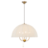 Alora Lighting Crosby 4 Light 24" Wide Pendant Brushed Gold