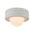 Alora Lighting Harvey 12" Wide Flush Mount Bowl Ceiling Fixture with Opal Glass Shade Antique White