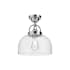 Alora Lighting Lancaster 12" Wide Semi-flush Ceiling Fixture Chrome