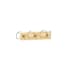 Alora Lighting Willow 3 Light 23" Wide Vanity Strip with Clear Glass Shades Brushed Gold