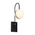 Alora Lighting Tagliato 9" Tall Wall Sconce Matte Black / Brushed Gold