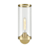 Alora Lighting Revolve II 17" Tall Bathroom Sconce Natural Brass