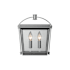 Alora Lighting Manor 2 Light 14" Tall Bathroom Sconce Polished Chrome