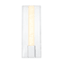 Alora Lighting Kismet 14" Tall 3000K LED Wall Sconce Polished Nickel / Alabaster