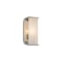 Alora Lighting Abbott 10" Tall Wall Sconce Polished Nickel / Alabaster