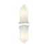 Alora Lighting Valencia 2 Light 15" Tall Wall Sconce Polished Nickel / Alabaster