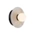 Alora Lighting Dahlia 6" Tall LED Bathroom Sconce Urban Bronze / Alabaster