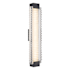 Alora Lighting Alai 25" Tall 2700K LED Bathroom Sconce Urban Bronze / Ribbed Glass