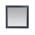 Altair Maribella 33-1/2" W x 36" H Traditional Rectangular Wood Framed Bathroom Wall Mirror Classic Blue