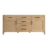 Altair Solana 72" Double Free Standing Vanity Cabinet Only - Less Vanity Top Weathered Fir