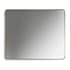 Altair Nettuno 36"W x 30"H Rectangular Flat Aluminum Framed Wall Mounted Bathroom Mirror Brushed Gold