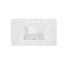 Altair Ceres 37" Engineered Stone Vanity Top with Backsplash Grain White