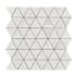 Altair Burgos - 12" x 12" Geometric Floor and Wall Tile - Polished Visual - Sold by Carton (10.59 SF/Carton) Carrara White