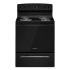 Amana 30 Inch Wide 4.8 Cu. Ft. Free Standing Electric Range with Easy Clean Glass Door Black