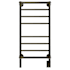 Amba Traditional 21-1/16" W x 43-15/16" H 115 V Hardwired Steel Towel Warmer Brushed Bronze