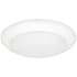 American Lighting Downlighting 7" Wide LED Quick Disc Flush Mount Bowl Ceiling Fixture - 3000K White