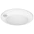 American Lighting Downlighting 8" Wide LED Quick Disc Flush Mount Bowl Ceiling Fixture White